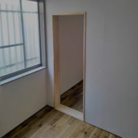 部屋を繋げて広々お部屋になりました。